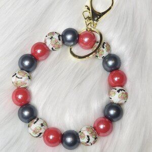 Glow Deadly Apple Silicone Bead Wristlet